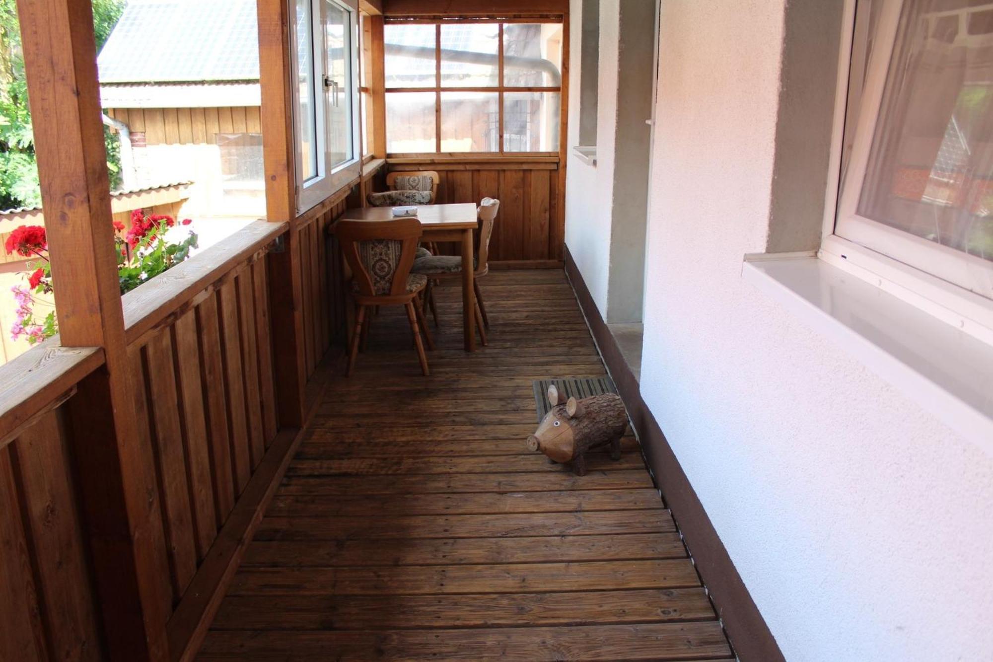 Ferienwohnung Sonnenblume Rhadern Exteriör bild