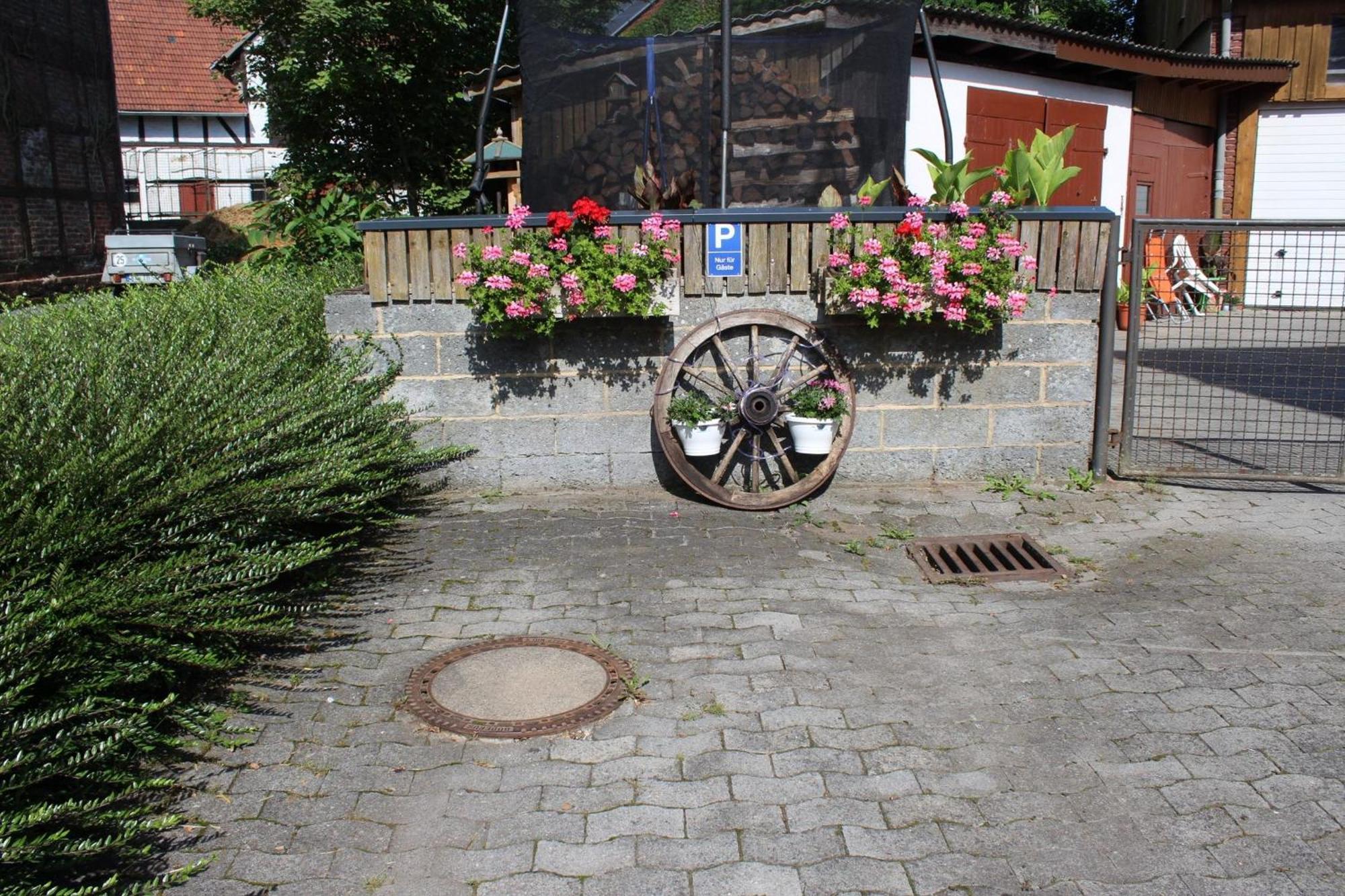 Ferienwohnung Sonnenblume Rhadern Exteriör bild